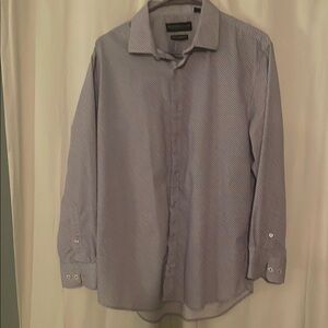 Men's Blue Striped Shirt